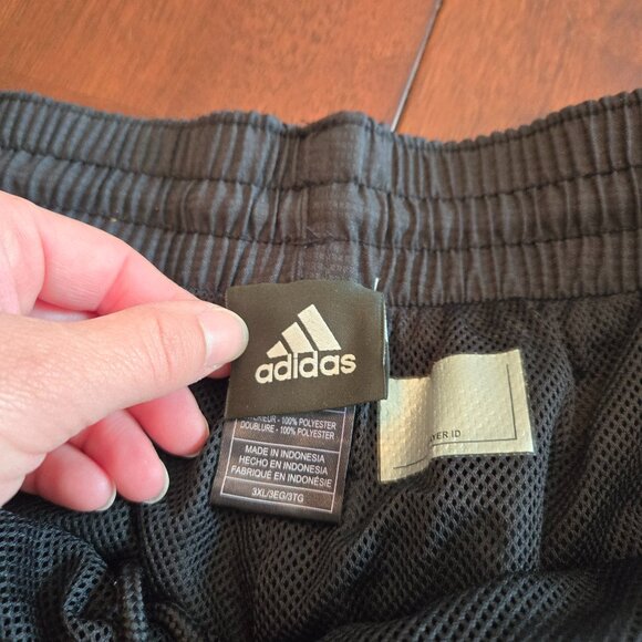 NWT Adidas Track Pants Mens XXXL Black Zip Vented Ankle - Picture 4 of 8